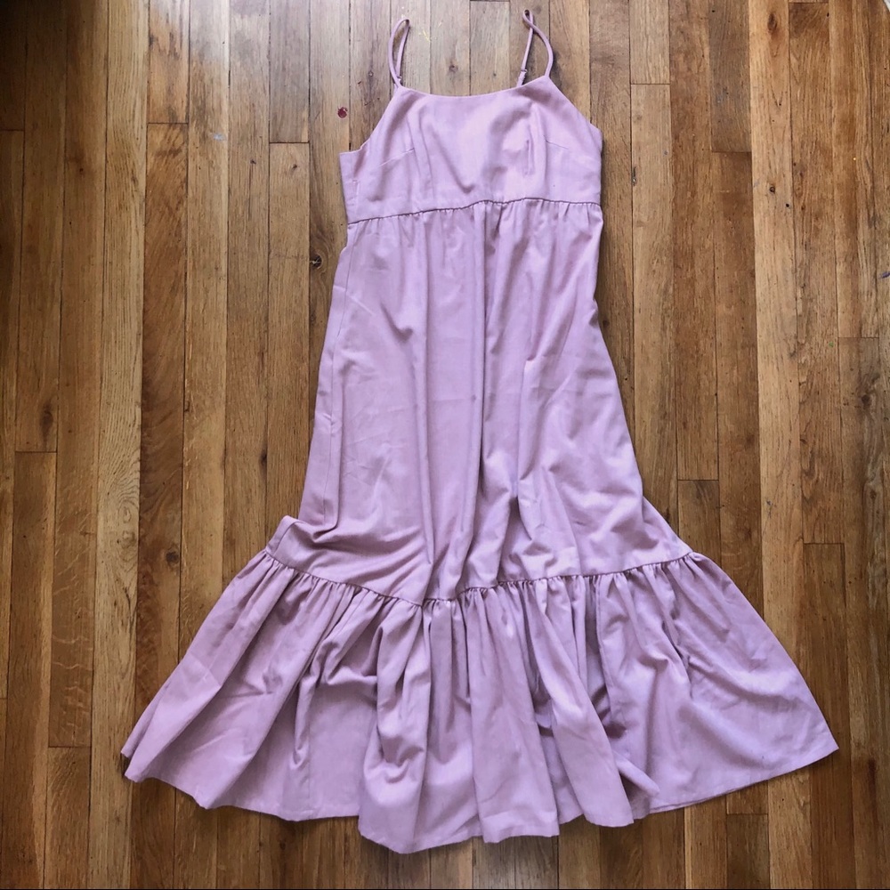 Mitchell Evan Midi Babydoll Dress